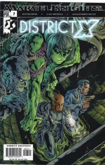 Marvel Knights District X #7 (Jan. 2005) High Grade