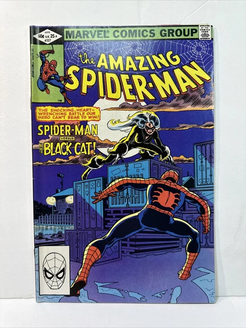 AMAZING SPIDER-MAN #227 1982 MARVEL VF 8.0 Black Cat