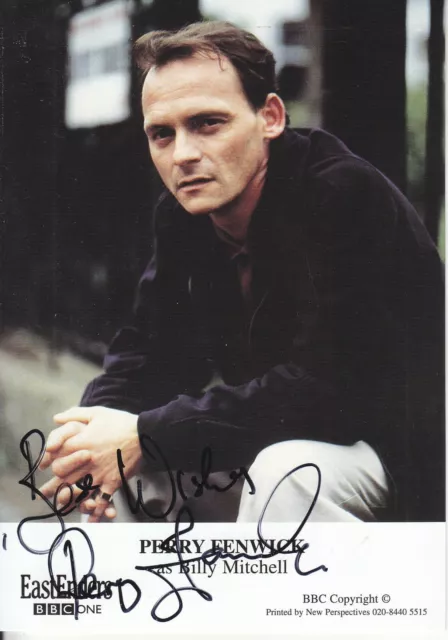 Perry Fenwick Signed Eastenders Card