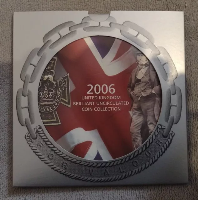 2006 Uk Brilliant Uncirculated Coin Collection Royal Mint Pack