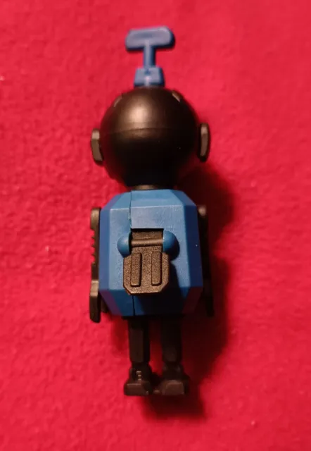 Sorpresina vintage KINDER FERRERO old surprise _k91n01 robot blu e nero anni '80 3