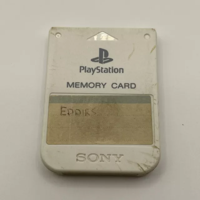 Memory Card Ps1 Sony Scph-102 - Newpeças
