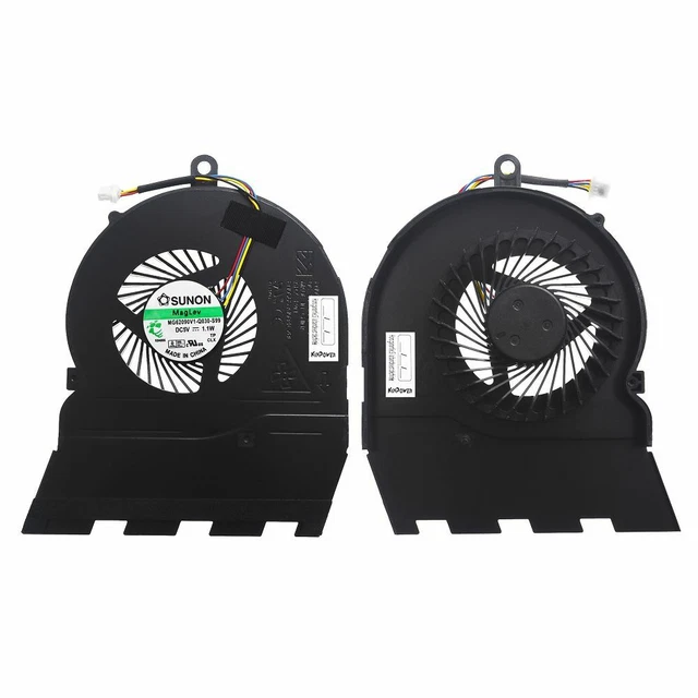 Ventilateur CPU 4Pin Compatible Dell Inspiron 7501 P102 - Remplacement Fan Refroidissement