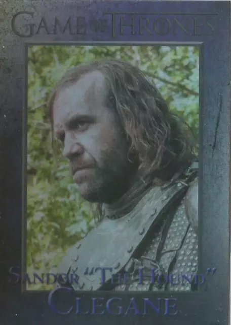 Game of Thrones Season 3 - #54 "The Hound" Foil Parallel Base Card