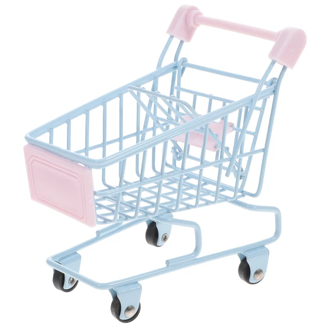 Mini carrello della spesa bambini negozio di alimentari carrello caramelle