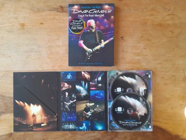 David Gilmour - Remember That Night - Live At The Royal Albert Hall Concert DVD