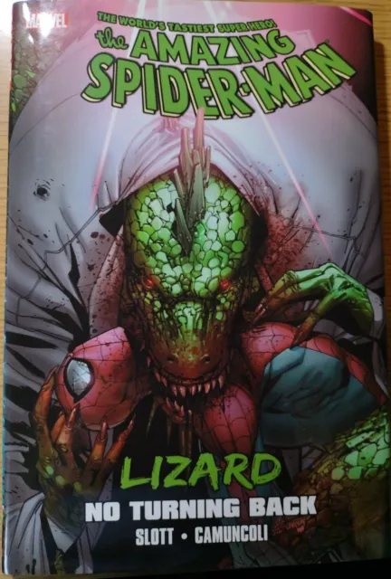 Spider-Man: Lizard - No Turning Back . HARDCOVER MINT CONDITION.