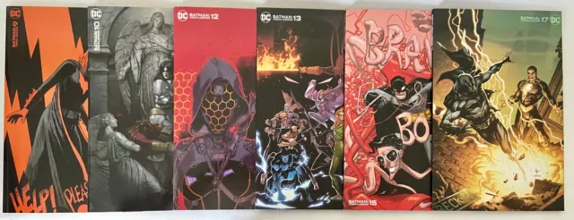BATMAN URBAN LEGENDS 9 10 12 13 15 17 lot of 6 VARIANTS Wong Ayala 2021
