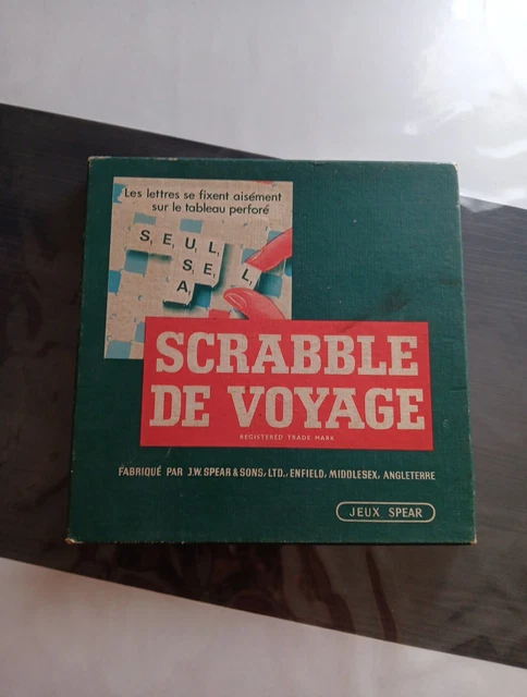 SCRABBLE VINTAGE Édition FRANÇAISE( complet) EUR 6,50 - FR SCRABBLE VINTAGE Édition FRANÇAISE( complet) EUR 6,50 - FR