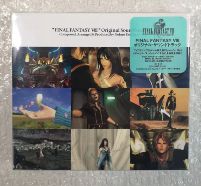 Final Fantasy Viii (4Cd) Original Soundtrack Japan New