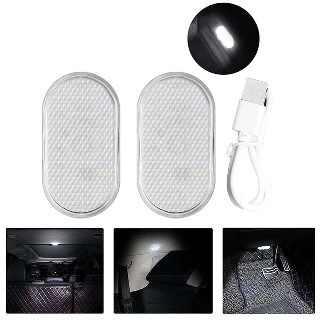 (WHITE)TAP LIGHT PUSH Lights Mini Night Touch Light LED Puck Lights ...