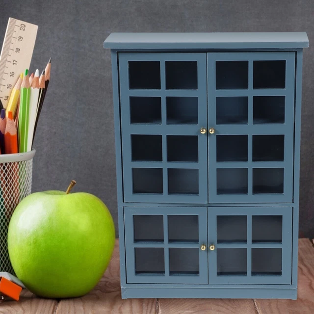 4 Sets De Mini Meubles D'école Pour Maison De Poupée - Bureau Et Chaise Réalistes Et Détaillés ! - 4