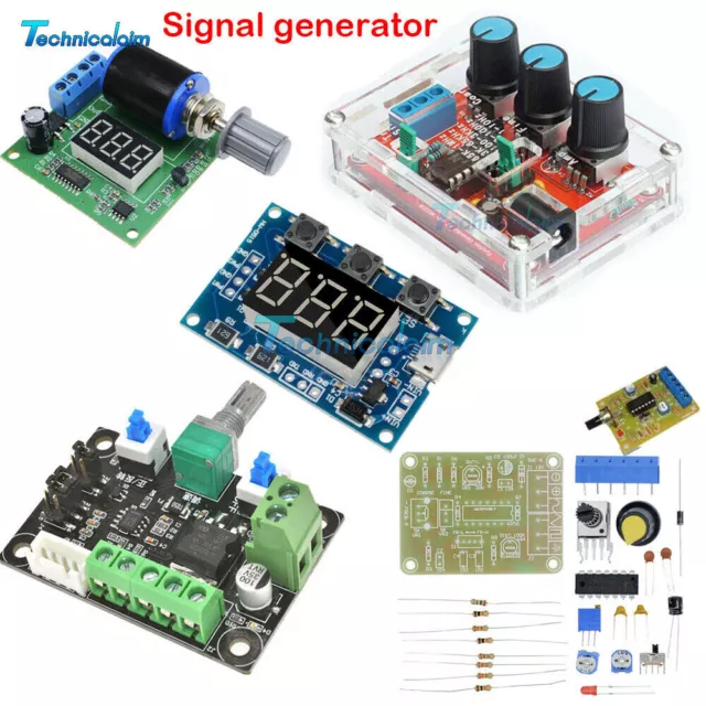 Neu XR2206 1HZ-1MHZ Funktionsgenerator Signalgenerator Sine Triangle Square Wave