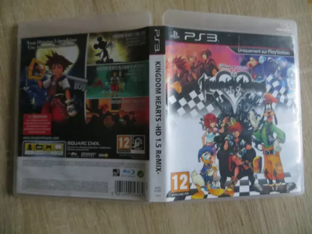 jeu ps3 kingdom hearts hd 1.5 remix  complet,occasion