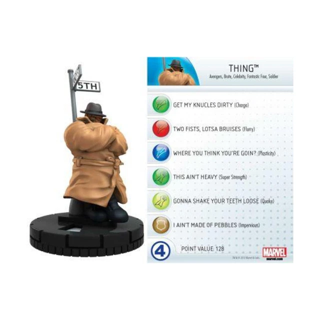 Marvel Heroclix 10th Anniversary Thing #003 NM