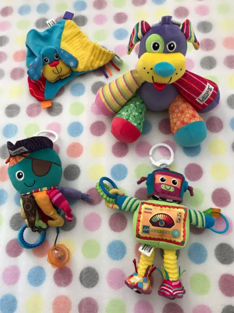 Lamaze Bright Colourful Baby Sensory Toys Job Lot X 4 Bundle