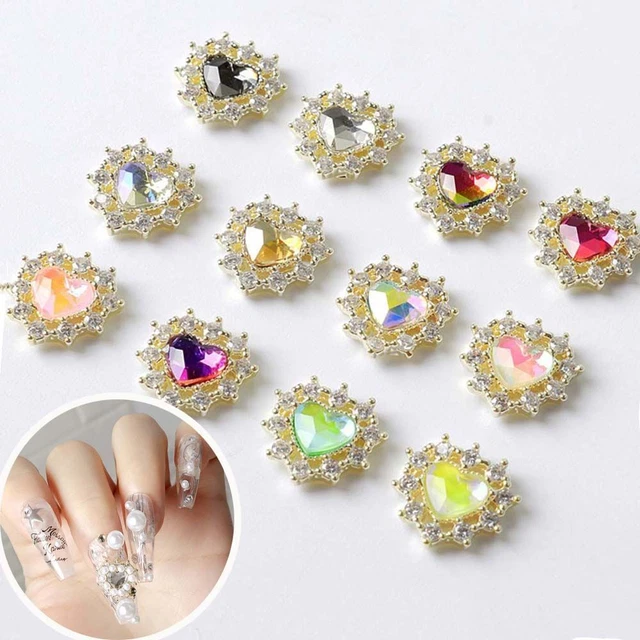 Love Nail Art Diamond Manicure Tool Nail Art Jewelry DIY Nail Art Decoration