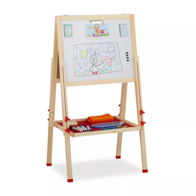 Kindertafel, Kreidetafel Magnettafel, Standtafel Kinder, Maltafel, Spieltafel