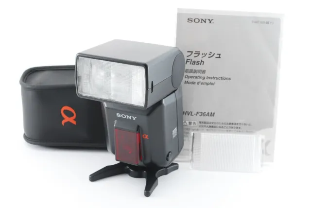 [Near Mint in Case ] Sony Alpha Flash HVL F36AM Shoe Mount Flash for Sony