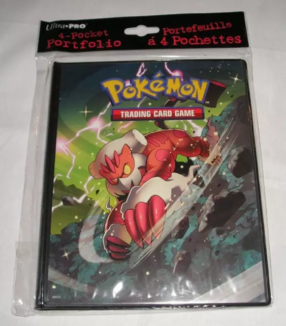 Juego de cartas coleccionables Ultra Pro álbum POKEMON 4 bolsillos cartera