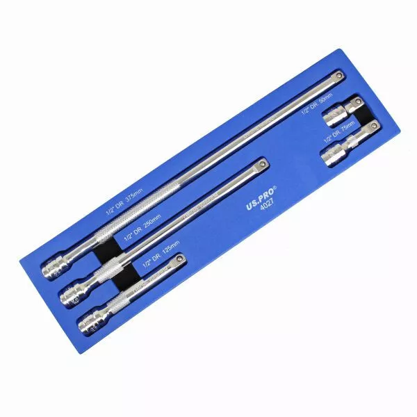US PRO 1/2" Drive Extension Bar Set Long Short Bars Ratchet Socket Wrench 4027