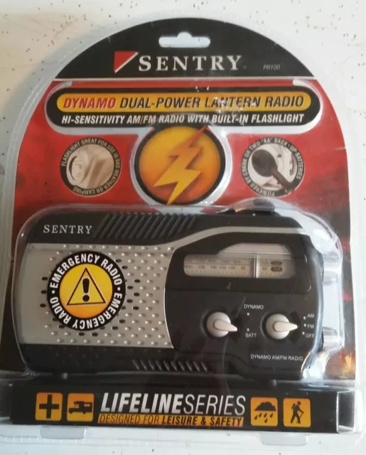 NEW Mint in Box! SENTRY Dynamo Rechargeable Emergency RADIO AM/FM Weather