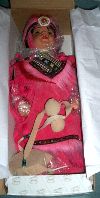 New In Box Heritage Signature Collection Papina Native American doll 35333 NIB