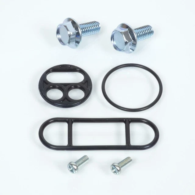 Kit Réparation Robinet Essence – Compatible Kawasaki KLX KX ZX, Yamaha DT YZ FZR FZS, Suzuki DR – Joints + Membrane