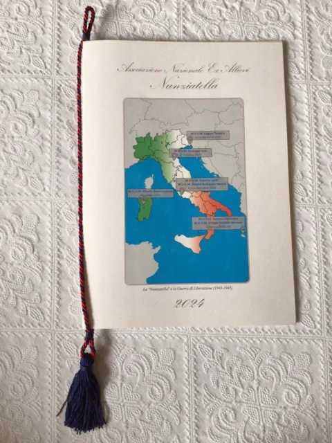 Calendario Associazione Nazionale Ex Allievi Nunziatella 2024