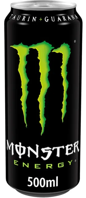 Monster Energy Drink contenente caffeina 11 x 500 ml incl. deposito cauzionale di 2,75 € NUOVO MHD 11/24