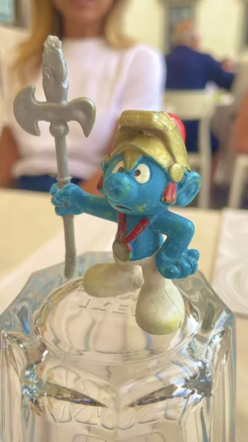 Smurf Warrior - Puffo Guerriero - Protegge La Dimora - Puffo Dei Puffi