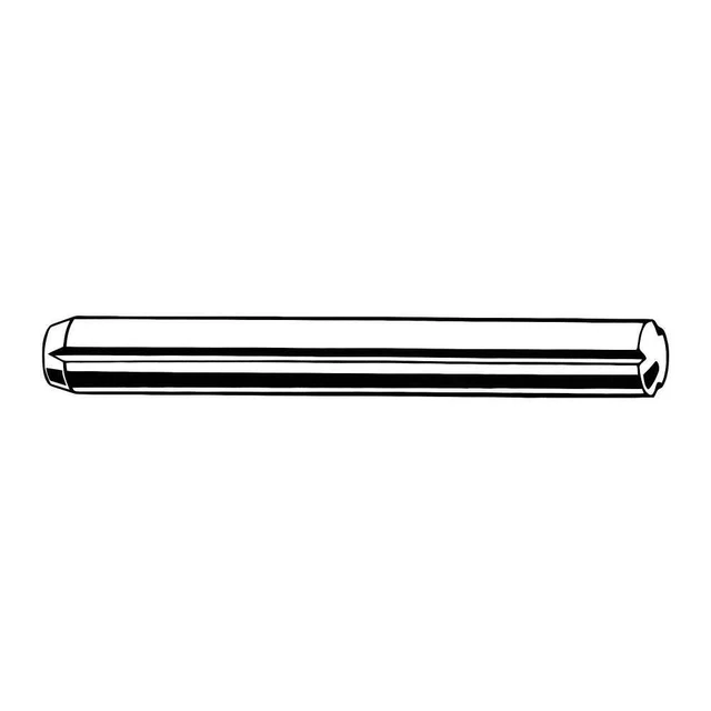 Pin GRAINGER APROBADO M39730.020.0005, acero, 2 mm de diámetro, 5 mm L, PK50