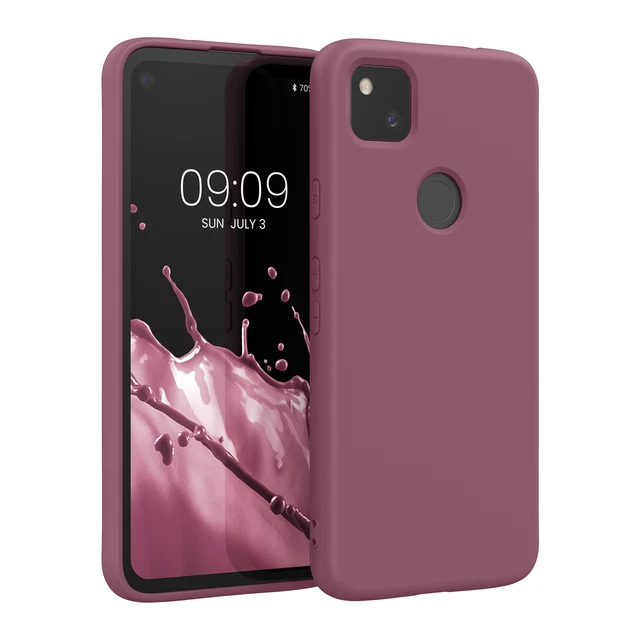 Coque Souple En Silicone Pour Google Pixel 4a - Marque Kwmobile - Neuf En Emballage - Protection Anti-chocs