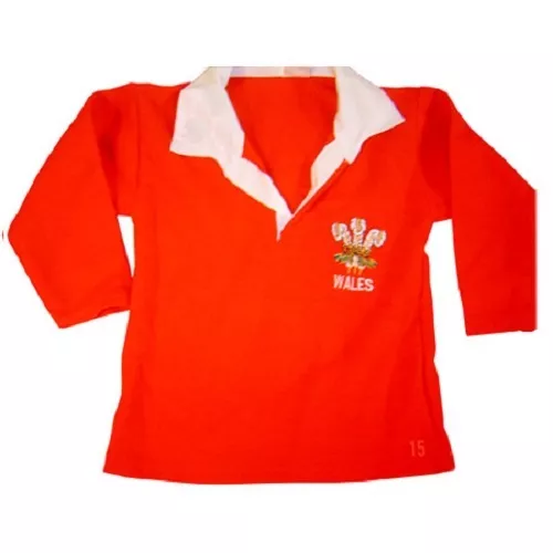 WELSH WALES RUGBY SHIRT BABY BABIES KIDS CHILDRENS 3 months to 13 year NEW CYMRU