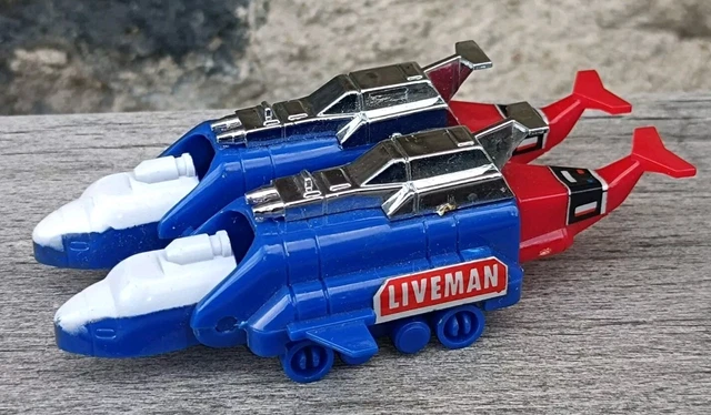 PART ROBOT LIVEMAN Bioman 3 Machine Dolphin Bootleg Knock Off Vintage A-43 #2 EUR 19,99 - FR