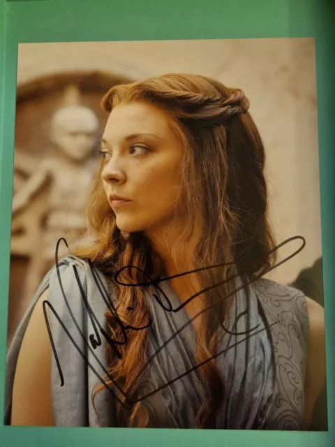 Natalie Dormer Signed 10X8 Photo Game of Thrones