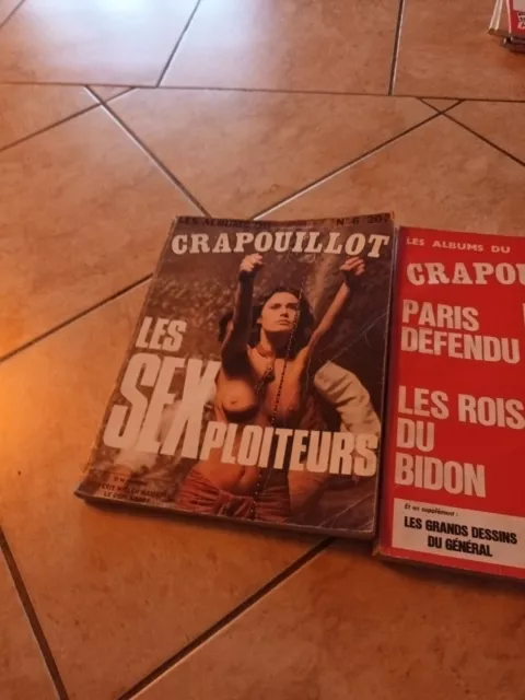 Magazine Le Crapouillot Lot De 3 Revues  Hors Serie Albums Et Maison Close