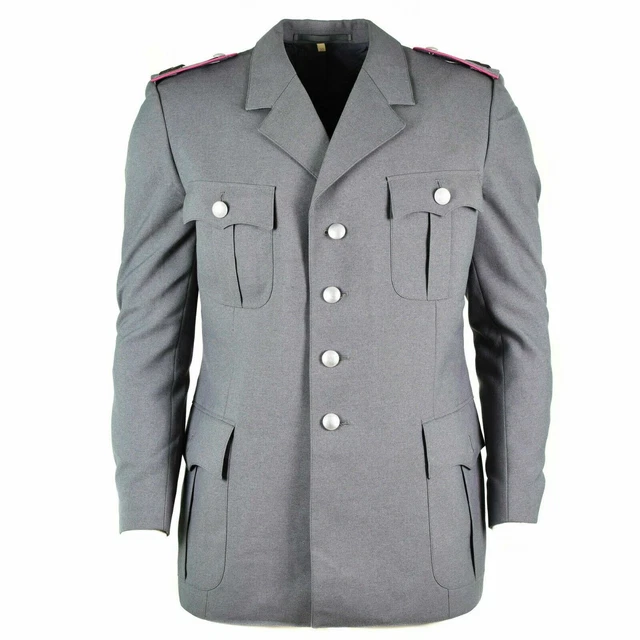 ORIGINAL GERMAN ARMY Dress Jacket Ddr Grey Formal Uniform Nva Officers ...