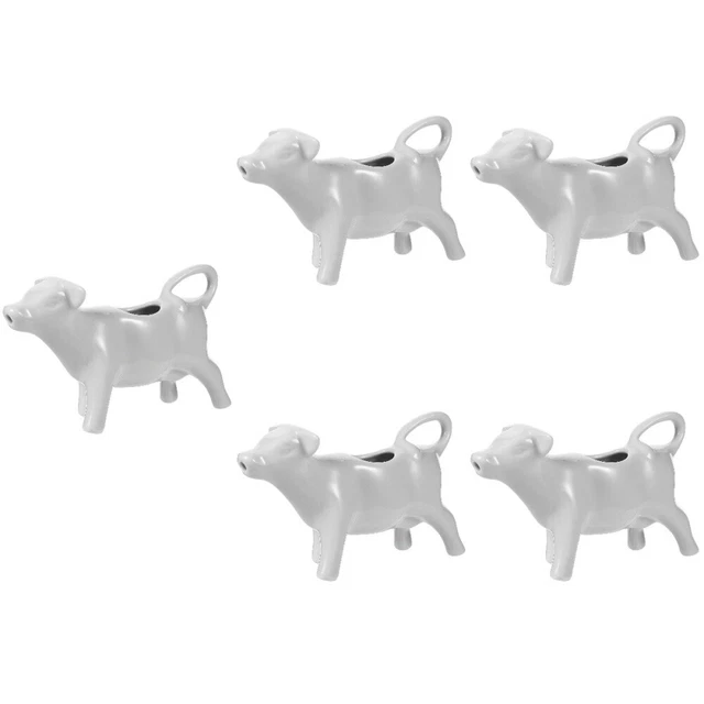 5x dispensador de crema de dibujos animados dispensador de azúcar dispensador de jarabe jarabe jarra