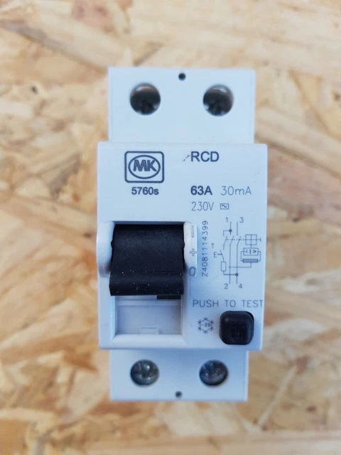 ⚡⚡ LIVE TESTATO ⚡ MK 5760s 63A AMP 30mA RCD TIPO AC 
