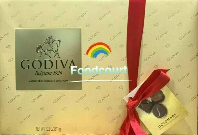 Godiva Belgium Goldmark Assorted Chocolate Creations Gift Box 11.3 oz, Exp 05/24