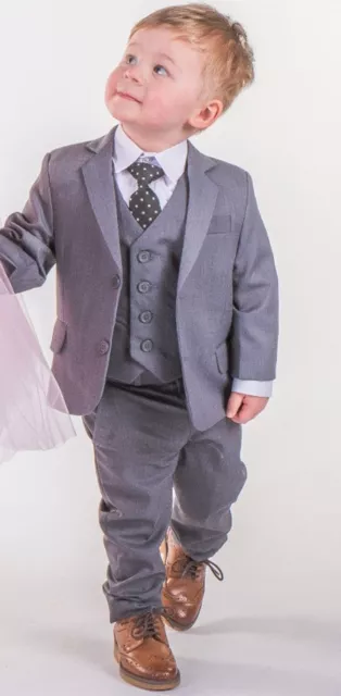 Abiti per ragazzo 5 pezzi tuta in vita tuta matrimonio festa formale bambino pagina abito ragazzo 3