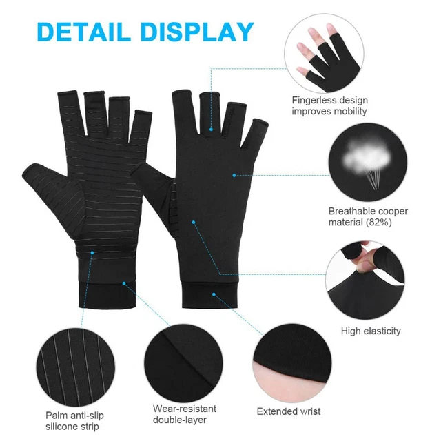 Arthritis Gloves Compression Support Hand Wrist Brace Pain 2022 Carpal G1R0