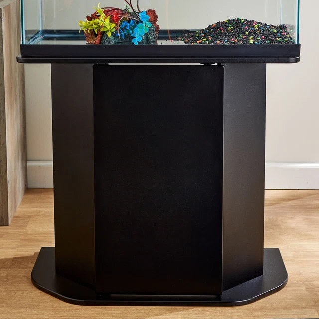 Deluxe 20/29 Gallon Aquarium Stand Storage Cabinet Fish Tank Holder Wood Door