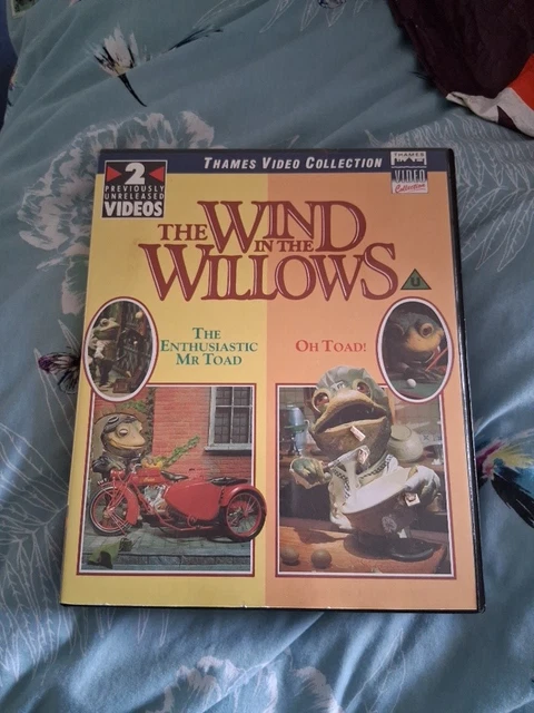 WIND IN THE Willows - The Enthusiastic Mr Toad /Oh Toad (VHS) 2 pack £ ...