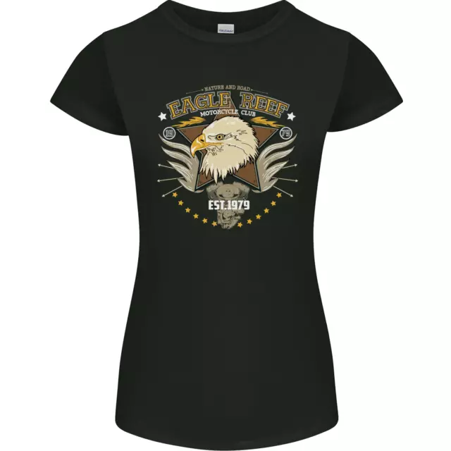 Maglietta Eagle Reef moto biker donna petite cut