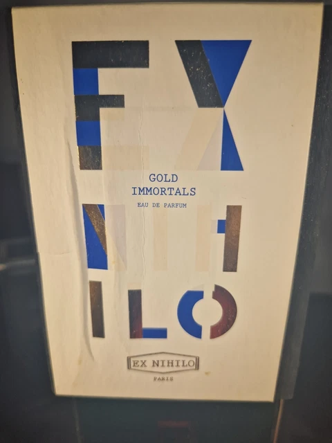 Ex Nihilo GOLD IMMORTALS Eau de Parfum 50ml NEVER SPRAYED