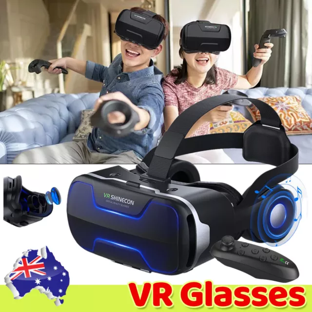 VR Box 3D Virtual Reality Headset Glasses with for Smartphones