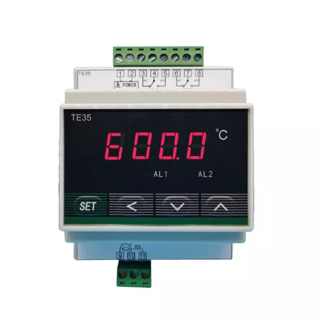 Temperature Alarm Controller for w/ 2 Way Output Digital Temperature Contr