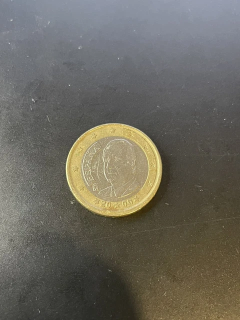 Pièce De 1 Euros Année 2000 Espagne Roi Juan Carlos